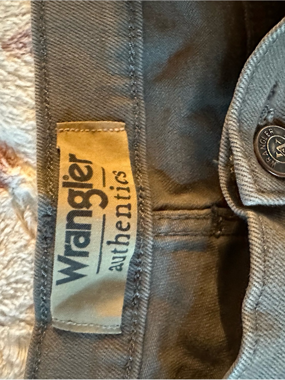 Wrangler Men's Gray Jeans 40x32